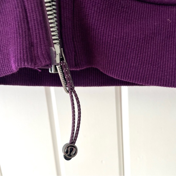 SOLD Lululemon Scuba Purple Oversized Full-Zip, XS/S (P2P 21”) - Picture 7 of 7